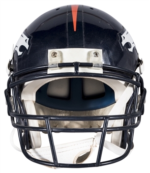 2000 Andre Reed Game Used & Signed Denver Broncos Helmet (Reed LOA)
